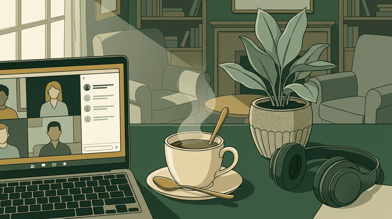 Was ist der Unterschied zwischen mobilem Arbeiten und Telearbeit? – Illustration