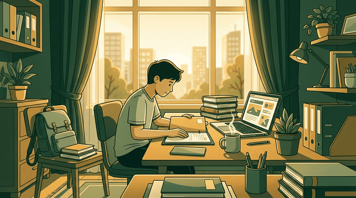 Wie finde ich passende Ausbildungsbetriebe? – Illustration