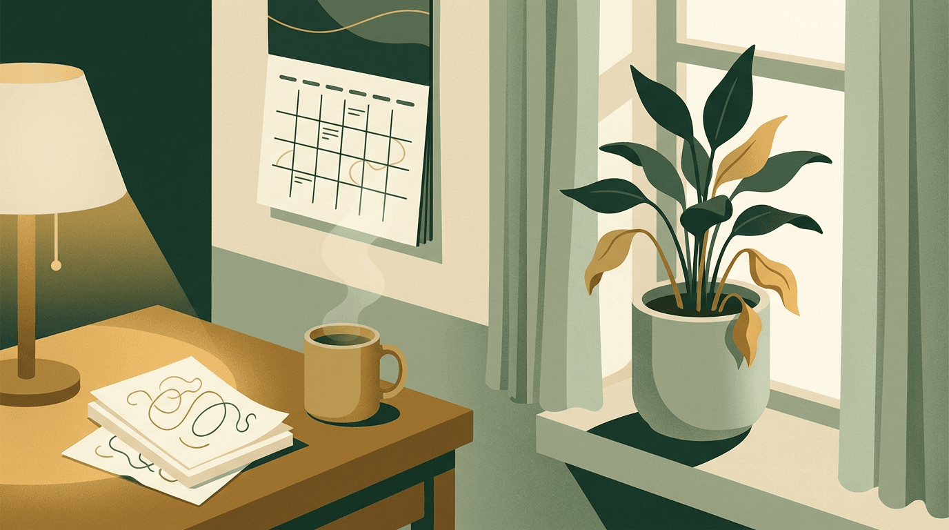 Was hilft langfristig gegen Burnout? – Illustration