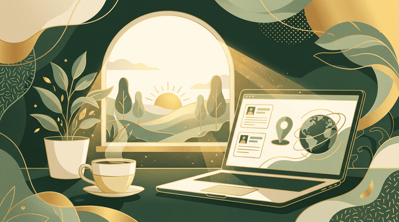 Remote arbeiten: Wie du Remote-Jobs findest und dich bewirbst – Titelillustration