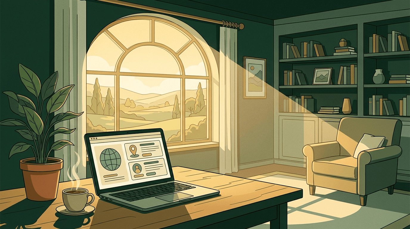 Wie überzeuge ich im Remote-Bewerbungsgespräch? – Illustration