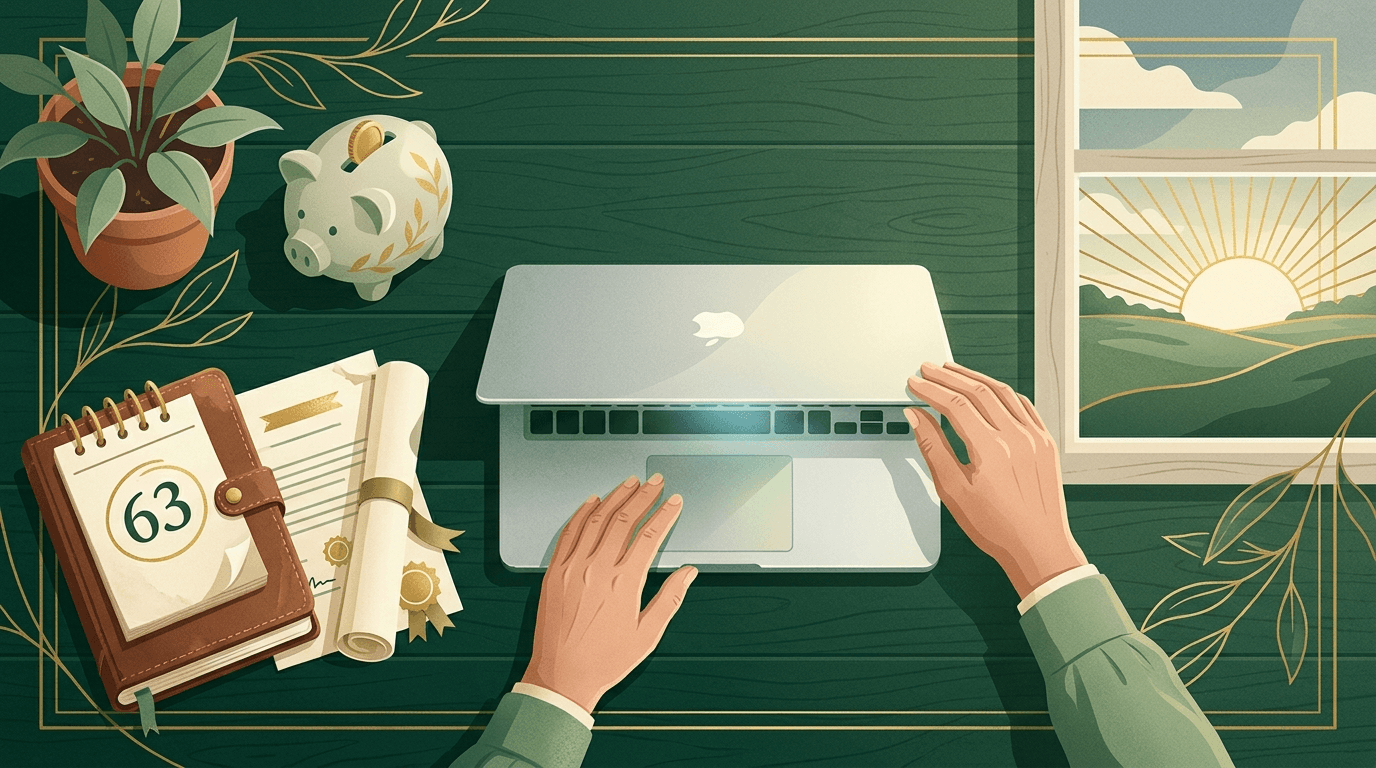 Rente mit 63: Voraussetzungen, Abschläge und was zu beachten ist – Titelillustration