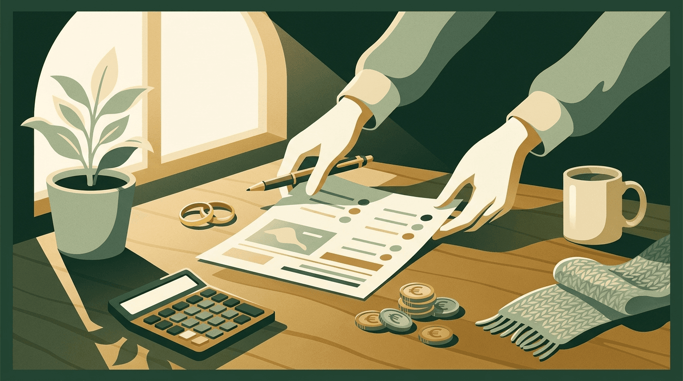 Steuerklassen bei Ehe: III/V oder IV/IV? – Illustration